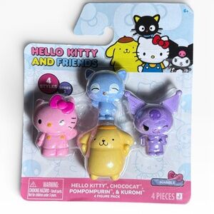 Hello Kitty & Friends Series-1 Four Figure Pack Marble Jazwares Sanrio